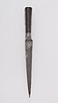 Knife (Kard), Steel, horn, Persian