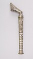 Knife with Sheath, Silver, steel, West Bornean, possibly Kalimantan Barat