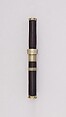 Knife with Sheath and Chopsticks, Steel, wood, brass, Korean