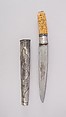 Dagger with Sheath (Dah Hmyaung or Dha), Silver, ivory, Burmese