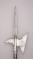 Halberd, Steel, wood (oak), German