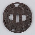 Sword Guard (Tsuba), Iron, Japanese