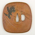 Sword Guard (Tsuba), Copper, gold, silver, copper-gold alloy (shakudō), copper-silver alloy (shibuichi), Japanese