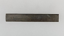 Knife Handle (Kozuka), Iron, gold, copper-gold alloy (shakudō), copper-silver alloy (shibuichi), Japanese