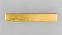 Knife Handle (Kozuka), Copper-gold alloy (shakudō), gold, silver, Japanese