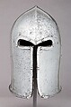 Barbute, Bernardino da Carnago (Italian, active in Milan and Naples, ca. 1475), Steel, Italian, Milan