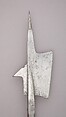 Halberd, Steel, wood (oak), iron, Swiss