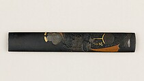 Knife Handle (Kozuka), Copper-gold alloy (shakudō), gold, silver, copper-silver alloy (shibuichi), copper, Japanese