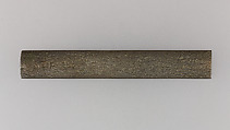 Knife Handle (Kozuka), Copper-silver alloy (shibuichi), gold, Japanese