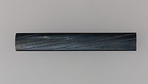 Knife Handle (Kozuka), Copper-gold alloy (shakudō), gold, silver, Japanese
