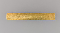 Knife Handle (Kozuka), Gotō Eijō (Japanese, 1577–1617, sixth-generation Gotō master), Gold, copper-gold alloy (shakudō), silver, Japanese