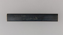 Knife Handle (Kozuka), Copper-silver alloy (shibuichi), copper, copper-gold alloy (shakudō), metal laminate (mokume-gane), Japanese