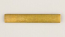 Knife Handle (Kozuka), Copper-gold alloy (shakudō), gold, silver, Japanese