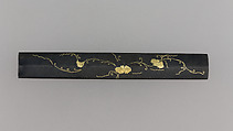 Knife Handle (Kozuka), Copper-silver alloy (shibuichi), copper-gold alloy (shakudō), gold, Japanese