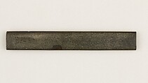 Knife Handle (Kozuka), Hamano Haruchika (Japanese, died ca.1850), Copper-silver alloy (shibuichi), gold, copper-gold alloy (shakudō), Japanese
