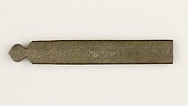 Knife Handle (Kozuka), Copper-silver alloy (shibuichi), gold, copper, Japanese