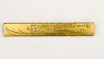 Knife Handle (Kozuka), Copper-silver alloy (shibuichi), gold, copper-gold alloy (shakudō), copper, Japanese