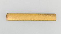 Knife Handle (Kozuka), Iron, gold, silver, Japanese