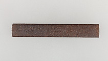 Knife Handle (Kozuka), Iron, gold, Japanese