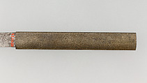 Knife Handle (Kozuka) with Blade, Copper-silver alloy (shibuichi), gold, copper, steel, Japanese