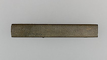 Knife Handle (Kozuka), Copper-silver alloy (shibuichi), silver, gold, Japanese