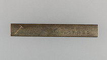 Knife Handle (Kozuka), Copper-gold alloy (shakudō), copper-silver alloy (shibuichi), gold, silver, enameled cloisonné (shippō), Japanese