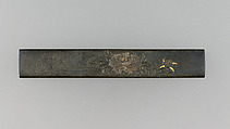 Knife Handle (Kozuka), Copper-silver alloy (shibuichi), copper-gold alloy (shakudō), silver, gold, Japanese