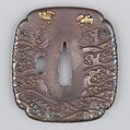 Sword Guard (Tsuba), Possibly silver, copper, Japanese