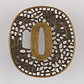 Sword Guard (Tsuba), Copper alloy (sentoku), copper, Japanese