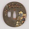 Sword Guard (Tsuba), Copper-silver alloy (shibuichi), gold, copper, silver, copper-gold alloy (shakudō), Japanese