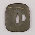 Sword Guard (Tsuba), Copper-silver alloy (shibuichi), gold, copper-gold alloy (shakudō), copper, Japanese