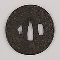 Sword Guard (Tsuba), Iron, copper alloy (yamagane), copper, Japanese