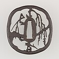 Sword Guard (Tsuba), Iron, copper, Japanese