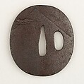Sword Guard (Tsuba), Iron, gold, silver, copper-silver alloy (shibuichi), copper, copper-gold alloy (shakudō), Japanese