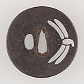 Sword Guard (Tsuba), Iron, copper, Japanese