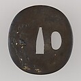 Sword Guard (Tsuba), Copper-silver alloy (shibuichi), gold, silver, copper, copper-gold alloy (shakudō), Japanese