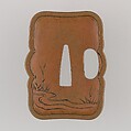 Sword Guard (Tsuba), Copper, gold, silver, Japanese