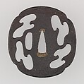 Sword Guard (Tsuba), Iron, copper, Japanese