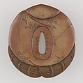 Sword Guard (Tsuba), Copper, Japanese