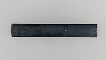 Knife Handle (Kozuka), Copper-gold alloy (shakudō), gold, Japanese
