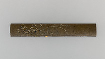 Knife Handle (Kozuka), Copper-silver alloy (shibuichi), gold, copper, copper-gold alloy (shakudō), silver, Japanese
