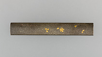 Knife Handle (Kozuka), Copper-silver alloy (shibuichi), gold, silver, Japanese