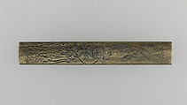 Knife Handle (Kozuka), Copper-silver alloy (shibuichi), Japanese