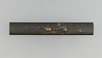 Knife Handle (Kozuka), Copper-silver alloy (shibuichi), gold, copper-gold alloy (shakudō), copper, Japanese