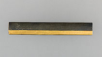 Knife Handle (Kozuka), Copper-gold alloy (shakudō), gold, copper, silver, Japanese