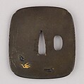 Sword Guard (Tsuba), Copper-gold alloy (shakudō), copper-silver alloy (shibuichi), gold, silver, copper, Japanese