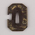Sword Guard (Tsuba), Iron, gold, silver, copper, Japanese