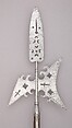 Halberd, Steel, wood, American