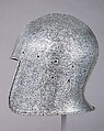 Barbute, Steel, Italian, probably Milan