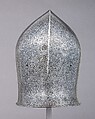 Barbute, Steel, Italian, probably Milan